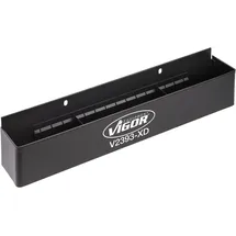 VIGOR Dosenhalter Metall 512 mm x 90 mm schwarz