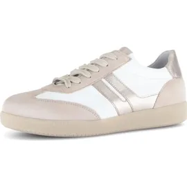 Gabor Comfort Sneaker Damen Beige/Weiß 40,5