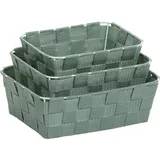 Kela Korb-Set Alvaro 3er Polypropylen Grün