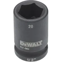 DeWalt Steckschlüssel kurz 20mm 1/2 schlagfest