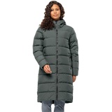 Coat W Daunenparka Slate Green L