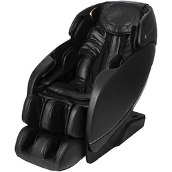 Massagesessel INNER BALANCE "Jin", schwarz, Sessel, Klopf-Massagefunktion-Nackenmassagefunktion-Wärmefunktion-Wechseldrucktechnik, B/H/T: 75cm x 153cm x 112cm, B:75cm H:153cm T:112cm