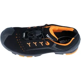 Uvex 2 6501241 ESD Sicherheitsschuh S1P Schuhgröße (EU): 41 Schwarz, Orange 1 Paar