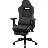 AeroCool ROYALSLATEGR Gaming-Stuhl Schwarz Grau