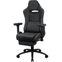 AeroCool ROYALSLATEGR Gaming-Stuhl Schwarz Grau