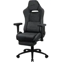 AeroCool ROYALSLATEGR Gaming-Stuhl Schwarz Grau