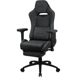 AeroCool ROYALSLATEGR Gaming-Stuhl Schwarz Grau