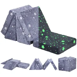 AIYAPLAY Kindersofa-Set Schaumstoff, Samt