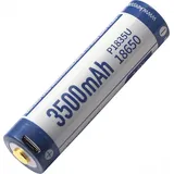 Keeppower 18650 - 3500mAh (P1835U) - geschützter Li-Ion-Akku USB-Anschluss