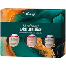 Kneipp Geschenkset Wellness Bade Lieblinge - Geschenkpackung mit 3 beliebten Badeölen von Kneipp - Testgrößen zum Kennenlernen und Verschenken - 3 x 20ml