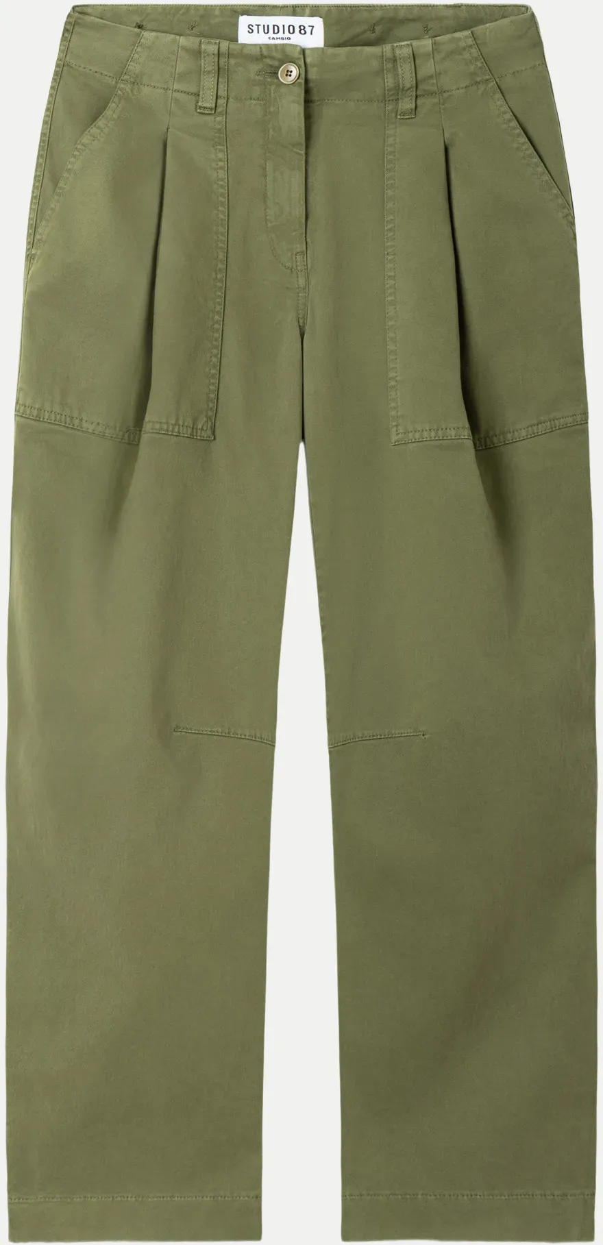 Barrel- Leg Hose October Grün 42/28