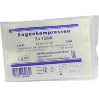 KERMA Verbandstoff GmbH Augenkompressen 5,8 x 7 cm