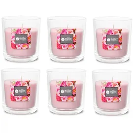Gebr. Müller Kerzenfabrik AG Duftkerze English Rose 65 mm pink 6 St.