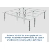 Hörmann Schraubfundament Set Typ 2 Silber