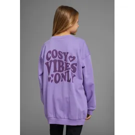 Kidsworld Rückenprint Sweatshirt Lila 164