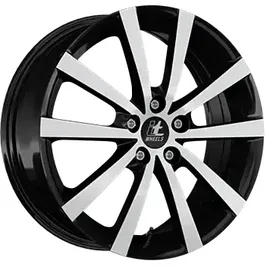 itWHEELS Alice 7 x 17 5 x 108 ET45 Schwarz Poliert