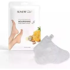 SunewMed+, Fusspflegemittel, Sunewmed Nourishing Foot Cream Mask Moisturizing Foot Mask In The Form Of Socks Almond & Royal Jelly (Fussmaske)