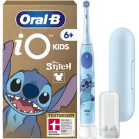 Oral-B iO Kids 6+ Disney Stitch blau + Reiseetui + Aufsteckbürsten-Etui