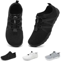 Geweo Barfußschuhe Herren Barfuss Schuhe Damen Turnschuhe Schwarz 40EU - 40 EU