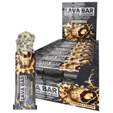 Ironmaxx Lava Bar Proteinriegel - Cookies and Cream 18 x 40g | High-Protein-Bar mit cremigem Kern und knusprigen Topping | zuckerreduzierter Eiweißriegel palmölfrei und ohne Konservierungsstoffe