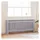 vidaXL Heizkörperabdeckung 2 pcs Grau 205 x 20,5 x 81,5 cm