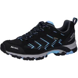 Wanderschuh MEINDL "Meindl Caribe Lady GTX", Gr. 40, Normalschaft, schwarz, Veloursleder, Schuhe, Comfort fit mehr Platz im Vorfußbereich und festen Halt in der Ferse