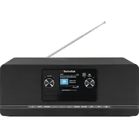 TechniSat DIGITRADIO 372 CD IR DAB+/UKW/Internet-Stereoradio, Hybrid, DAB+, Internet Radio, AM, FM, DAB, Bluetooth, Schwarz