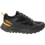 Jack Wolfskin Herren TERRAVENTURE Texapore Low M Walking-Schuh, Black/Black, 42.5 EU