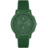 Lacoste Chronograph Quarz Uhr für Herren mit Grünes Silikonarmband - 2011245