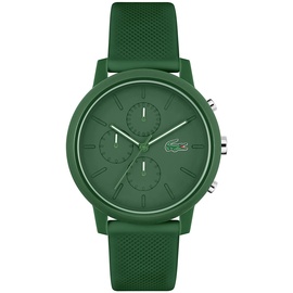Lacoste Chronograph Quarz Uhr für Herren mit Grünes Silikonarmband - 2011245