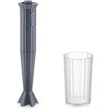 Alessi Plissé Handmixer, Stabmixer, Grau
