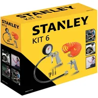 Stanley Pneumatisches Werkzeugset 9045717STN - Kompressor Zubehör - Druckluftpistole,