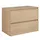 Rodan Waschbeckenunterschrank 80 x 62 x 46 cm Eiche Hell