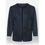 Witt Weiden Lederimitat-Blazer in marine | Gr.: 42