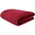 ZOLLNER Kuscheldecke,, 150x200 cm, rot Weinrot, - Rot