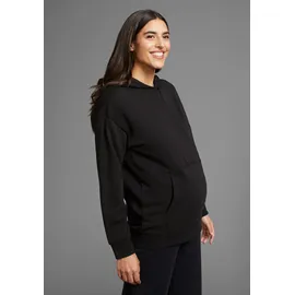 NEUN MONATE Umstandssweatshirt in schwarz | Gr.: 36/38,