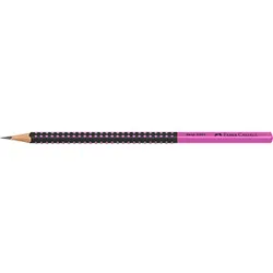 FABER-CASTELL 2001 Bleistift HB schwarz/pink, 1 St.