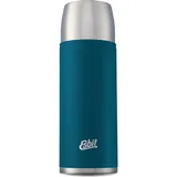 Esbit Classic Isolierflasche 1L - Thermoskanne für warm & kalt - Thermosflasche mit 2 Bechern - Trinkflasche Edelstahl - Auslaufsicher - Olivgrün