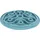 Trixie Slow Feeding Matte, TPE, Ø 28 cm, blau