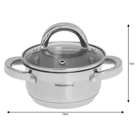 Klausberg Kochtopf 12 cm rund