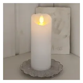 Star Trading LED-Kerze Glow 15 cm weiß