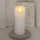 Star Trading LED-Kerze Glow 15 cm weiß