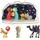 Alessi Happy Eternity Baby Weihnachtskrippe mit Figuren, 7-teilig
