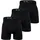 Stance Boxershort 3er Pack Figurbetont-Boxer Brief Schwarz M