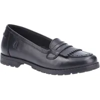 Hush Puppies - Mädchen Schul-Uniform-Schuhe "Emer", Leder FS7980 (28 EU) (Schwarz) - Schwarz - 28