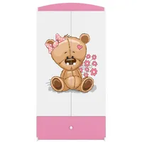 99rooms Dreams Motiv X Kleiderschrank Weiß Rosa