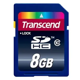 Transcend SDHC Class 10 8 GB