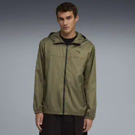 Puma Windbreaker "Essentials Regular Windjacke Herren", Herren, Gr. M, grün (loden grün), Obermaterial: 100% Polyester. Futter: 100% Polyester, Jacken Windbreaker