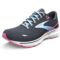 Brooks Damen Ghost 15 Sneaker, Ebony Open Air Lilac Rose, 36.5 EU