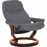 Stressless Stressless® Relaxsessel »Garda«, mit Classic Base, Größe M, Gestell Braun grau